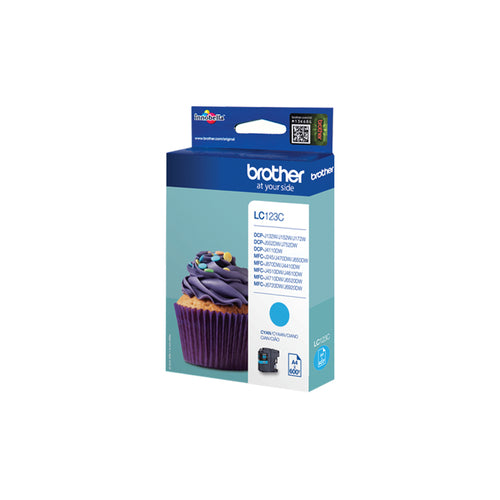 Brother LC-123C ink cartridge 1 pc(s) Original Cyan Brother LC-123C ink cartridge 1 pc(s) Original Cyan